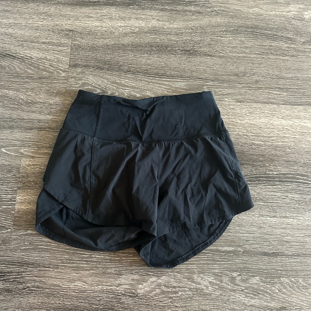 Lululemon Athletica speed up short long hi rise